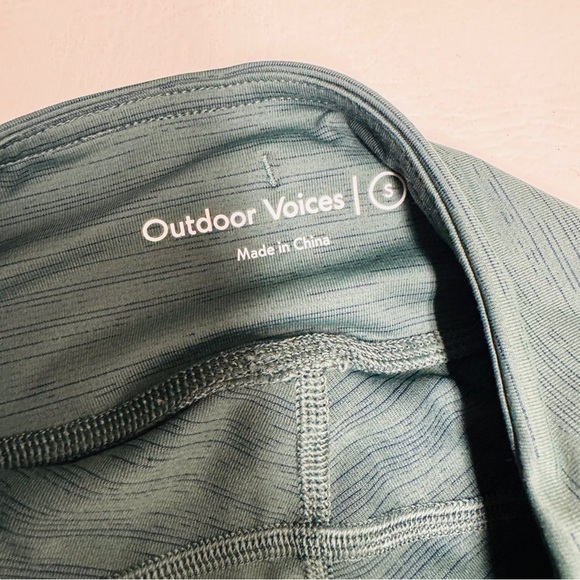Outdoor Voices green yoga leggings size S nwt - Picture 4 of 7
